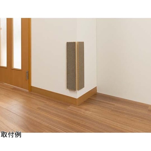 コーナーにも貼れる猫のつめとぎ 段ボール