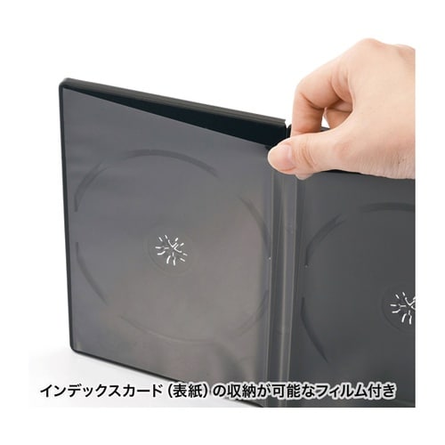 DVDトールケース(3枚収納・3枚セット