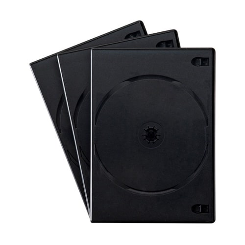 DVDトールケース(6枚収納・3枚セット