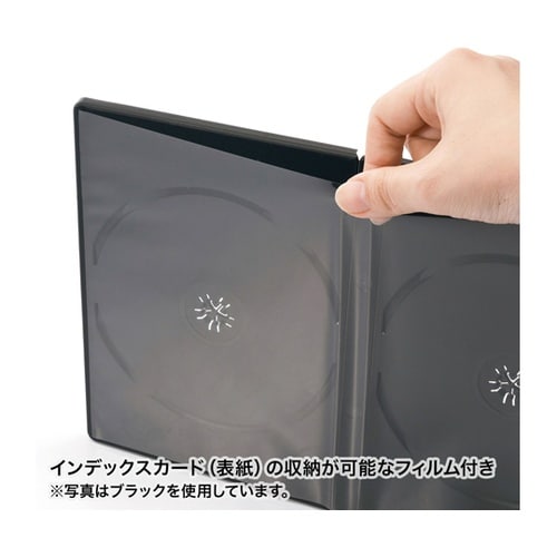 DVDトールケース(6枚収納・3枚セット