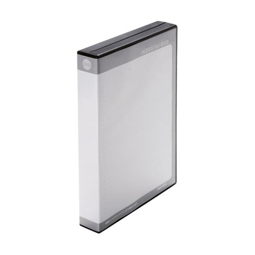 DVDトールケース(10枚収納・ブラック