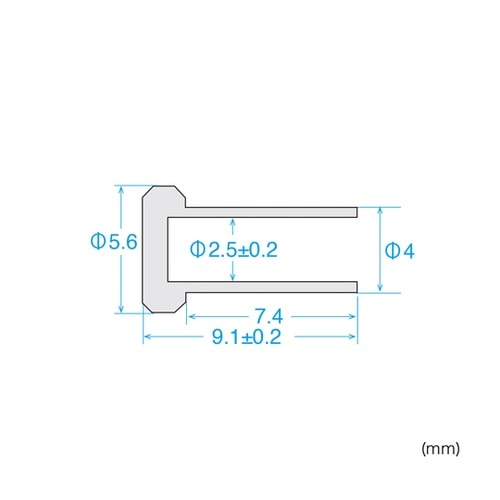 SCコネクタキャップ(フェルール用) H