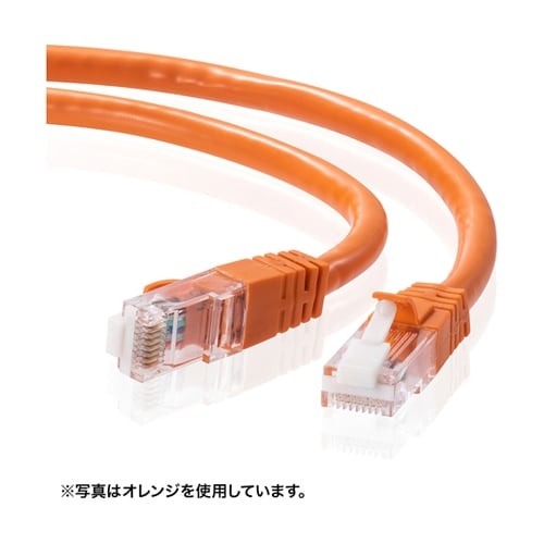 つめ折れ防止カテゴリ6LANケーブル K