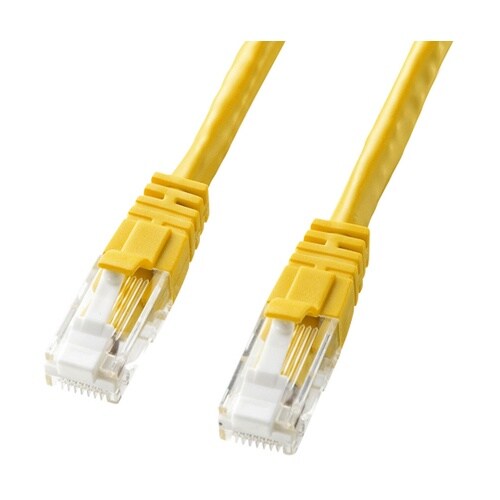 つめ折れ防止カテゴリ6LANケーブル K