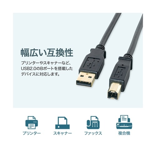 USB2.0ケーブル KU20−06BK