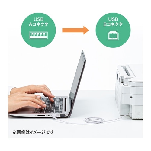 極細USBケーブル (USB2.0 A−