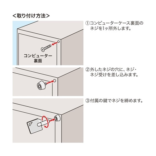 コンピュータケースセキュリティ SL−2