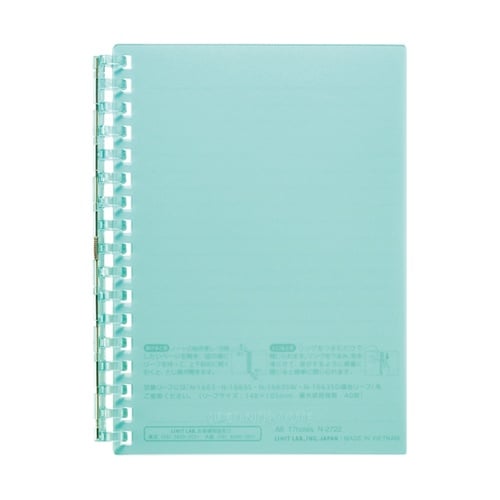 オープンリングノート A6 グリーン N