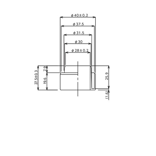 端末(ホースエンド)ホース内径:φ30m