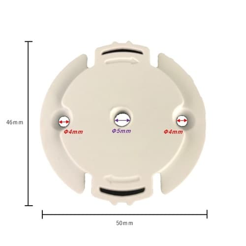 監視カメラマウント用台座 ABS 46m