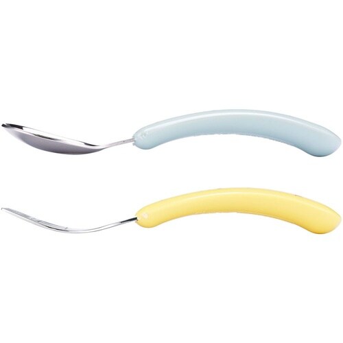 ステンレススプーン&フォーク Happy