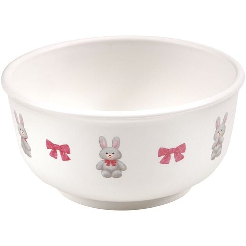 ベビー用PP製茶椀 ぬいぐるみ うさぎ