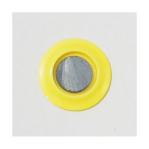 カラーマグネット丸型#40 黄 1個×1