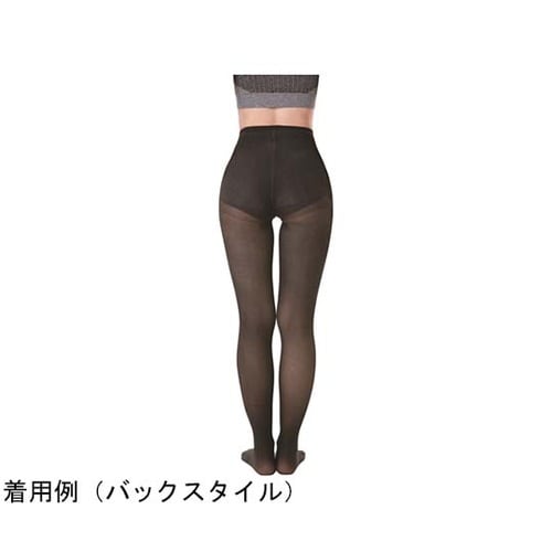 ゆる圧ハイウエストフェイクタイツ ブラッ