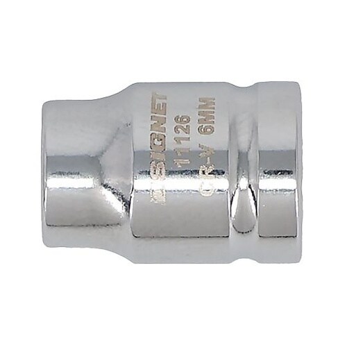 差込角1/4DR 6mm ショートソケッ