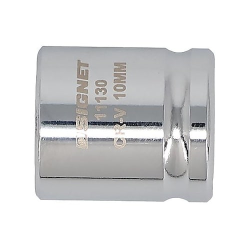 差込角1/4DR 10mm ショートソケ