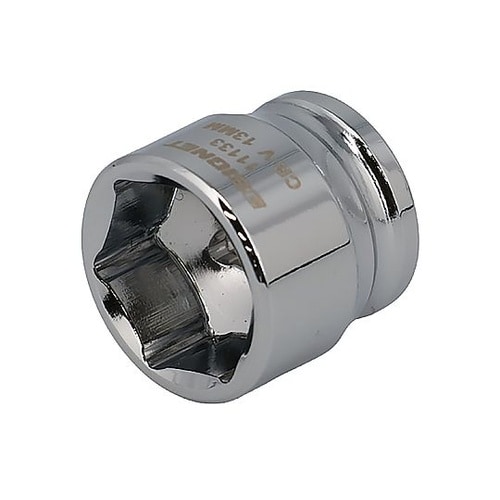 差込角1/4DR 13mm ショートソケ