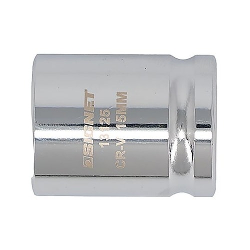 差込角1/2DR 15mm ショートソケ
