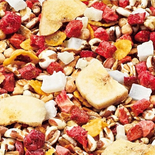 いちご好きのためのフルーツいっぱいグラノ