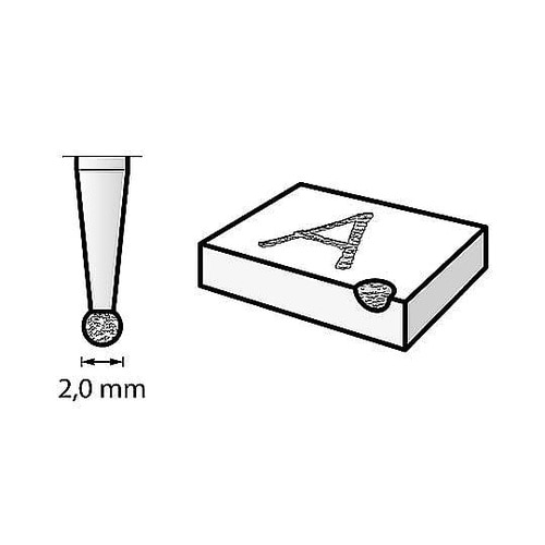 φ2.0mm /3.2mm軸 ダイヤモン
