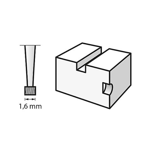1.6×1.24mm/3.2mm軸 エン