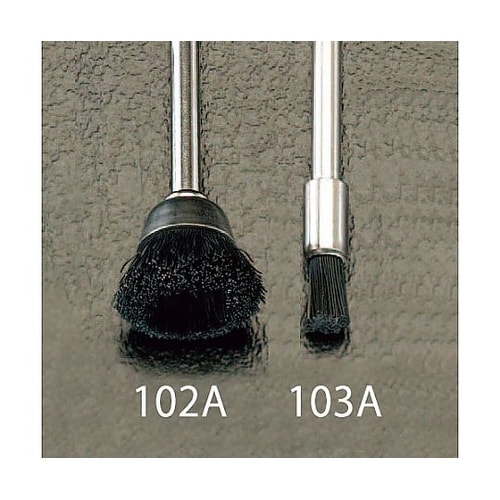 3.2mm/3.2mm軸 軸付ブラシ(ナ