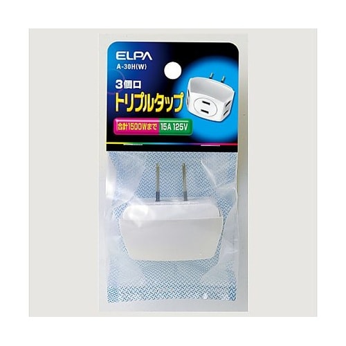 AC125V/15A 3口タップ EA9