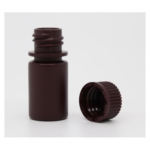 広口試薬ボトル(HDPE 褐色)15mL