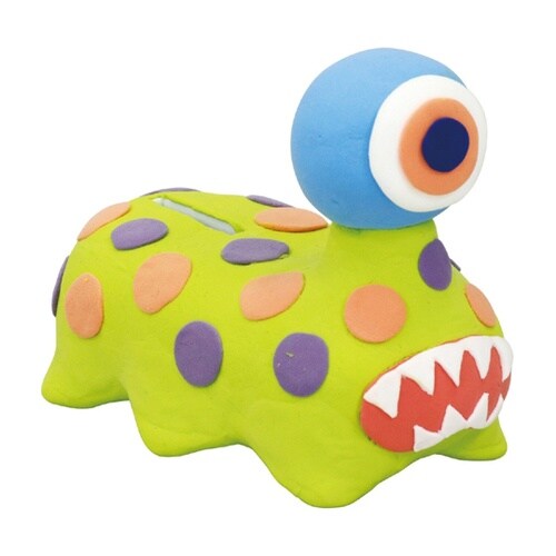 ねんどでつくるモンスター貯金箱 5584