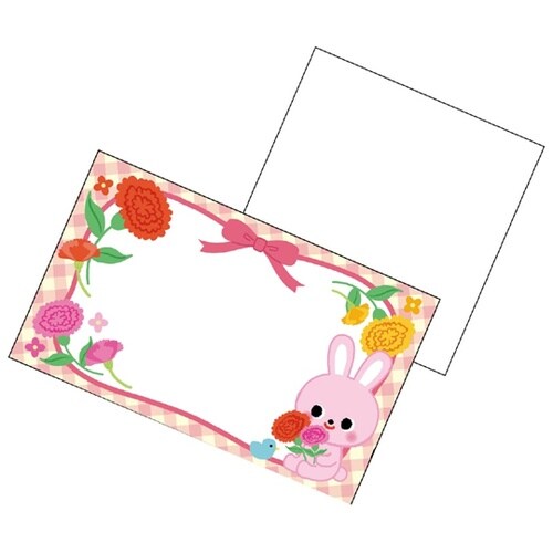 手づくりカーネーションメモスタンド 55