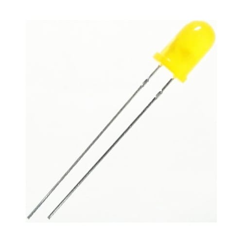 LED(橙、5mm、カラーレンズ) 50