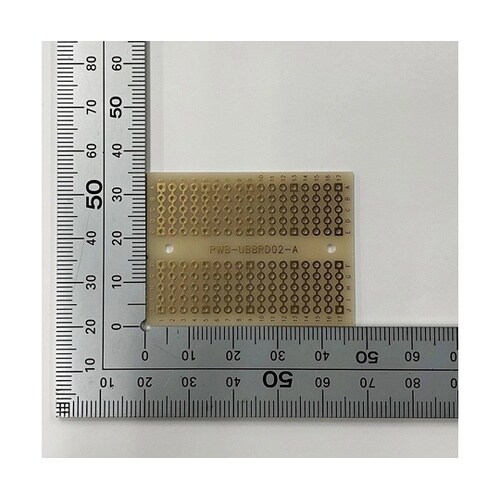 ミニ・ブレッドボード互換ユニバーサル基板