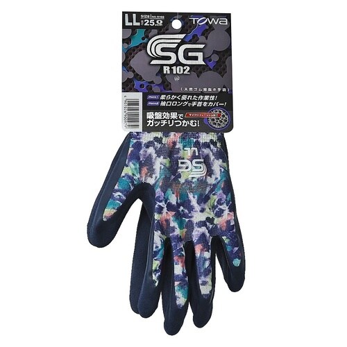 SG−R102(ぼかし柄ブルー)LL S