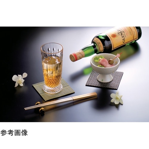 ストロング角コースター 竹格子(5枚入)