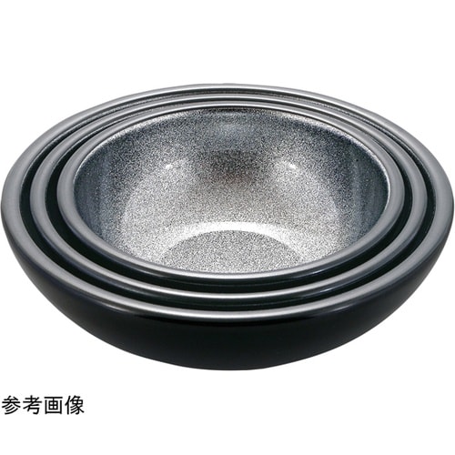 φ180 重ね鉢 黒内銀 4502351