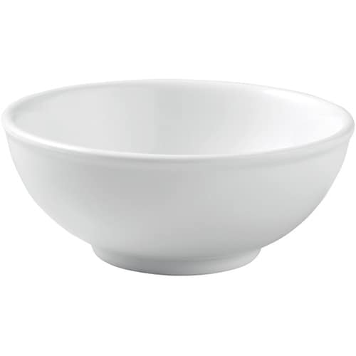 メラミン 11.6cm 細渕丸盛鉢 白グ