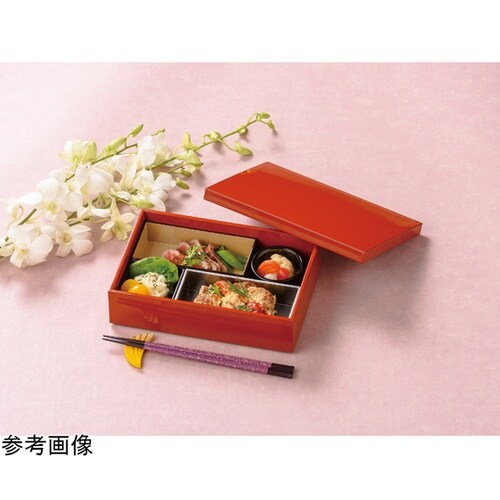 7.5寸 長角玉手重 オール柿朱 親 2