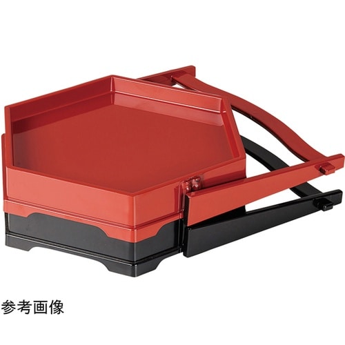 六角手提 黒内金パール 51013530