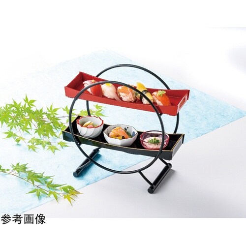 尺0寸 弓盛器 赤 二度塗り 55204