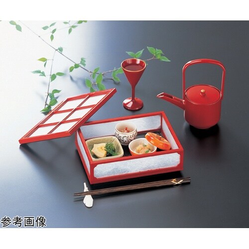 6.5寸 透かし源氏物語 朱内黒台 55