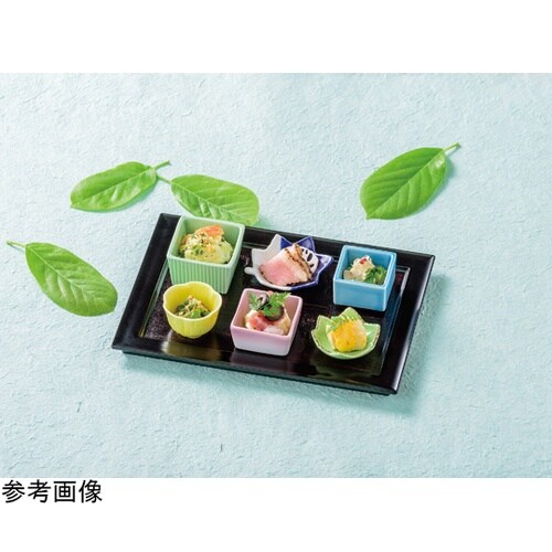 陶)5.8cm 筋入角珍味 ルリ 930