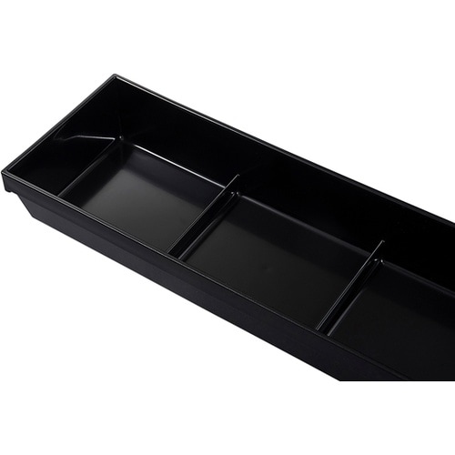 尺3 スリムダイヤ 松花堂 三仕切親黒艶