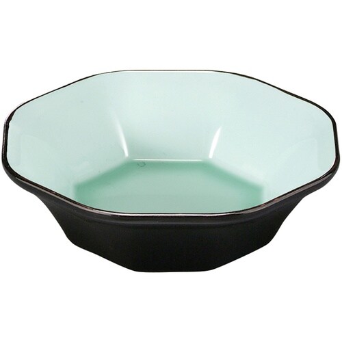 ニュー亀甲八角鉢 ヒスイ青磁 24024