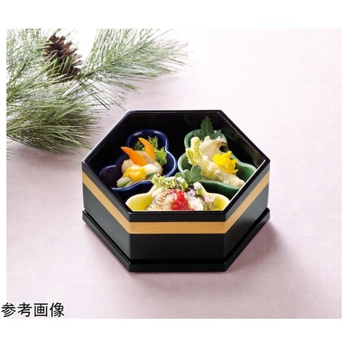 六角松花堂 金ライン(親) 210760