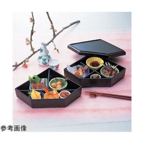 むすび松花堂 黒(蓋) 21032994