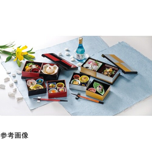 8.5寸 長角システムオードブル 蓋 黒