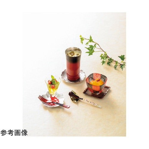 メタルコースター 丸菊花 シルバー 80