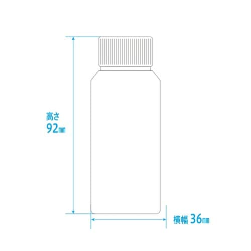 NK茶投薬瓶 60mL 白色目盛 ノーマ
