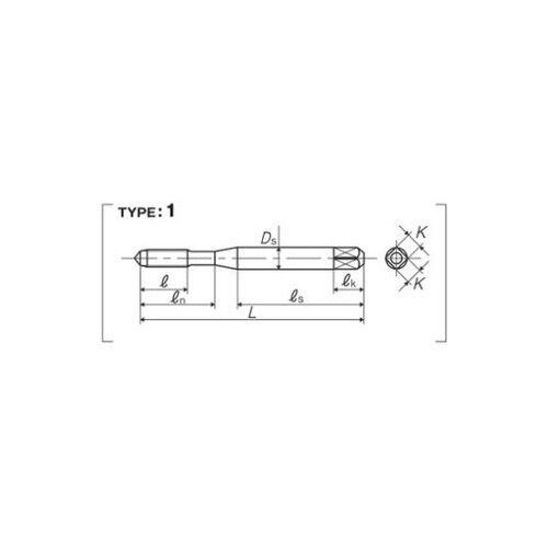 高炭素鋼用スパイラルタップ(SCPQ6.