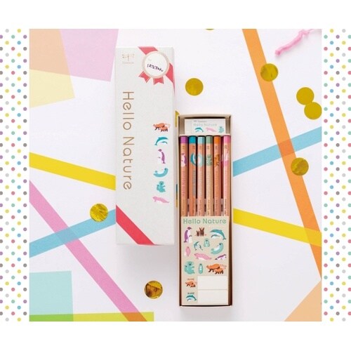 ハローネイチャー ギフト用鉛筆セット 2